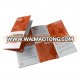 Wholesale alibaba custom creative paper folder leaflet oem