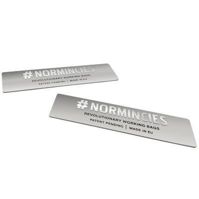 wholesale metal nameplate for handbags perforated metal sheet with decoration